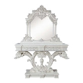 Vanaheim Antique White Finish Console Table Model LV00802 By ACME Furniture